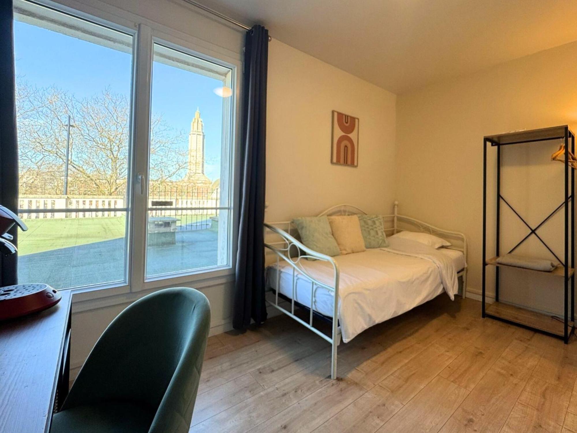L'Escale Studios Meublés Le Havre Esterno foto